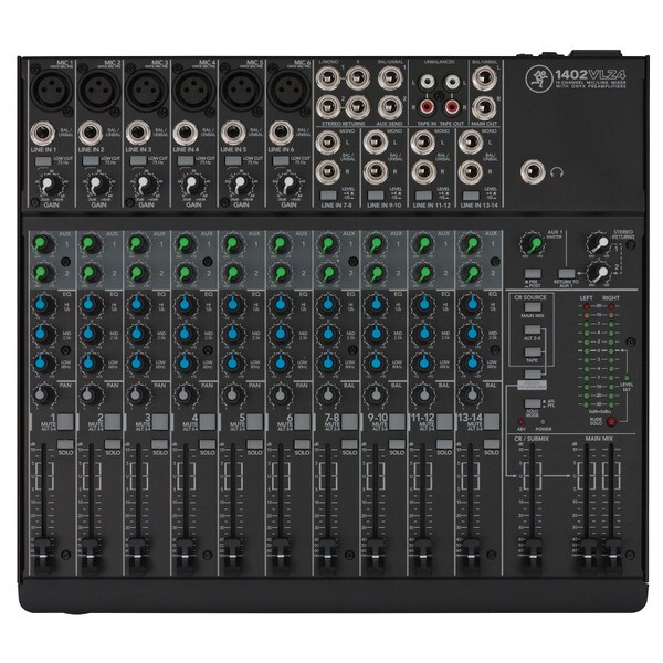 Main product image for Mackie 1402VLZ4 14-Channel Compact Mixer249-571